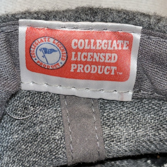 Miami Hurricanes men’s grey and black wool blend adjustable baseball hat O/S - Picture 7 of 7